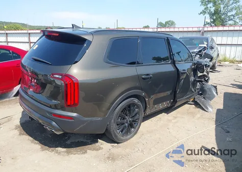 2022 Kia Telluride Sx z USA, uszkodzony, nr VIN 5XYP54HC3NG275210